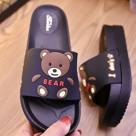 Bear Pattern Casual Slip On Sandals for Women