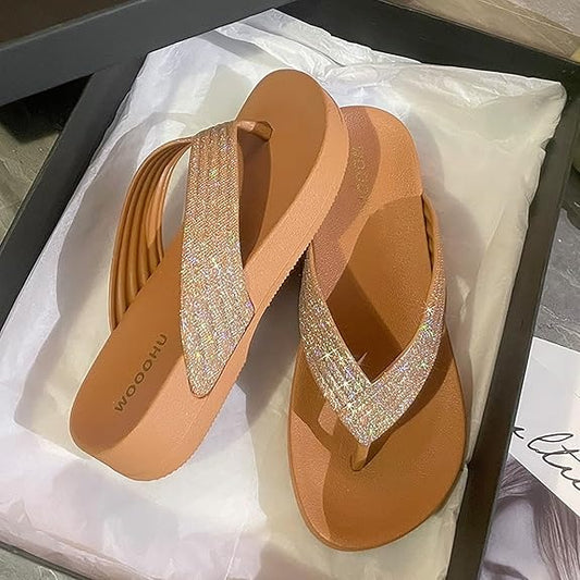 Thick Sole Fashion Walking Slipper Sandals for Ladies