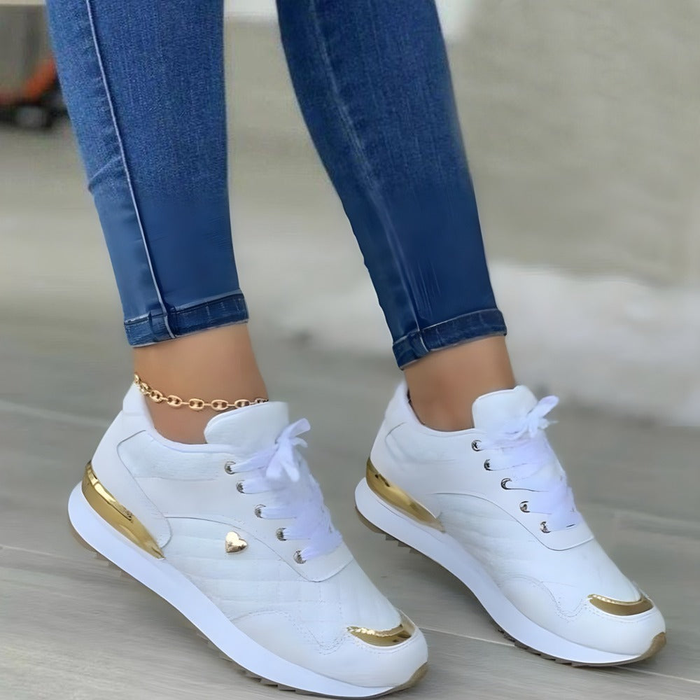 Latest Fashion Love Decor Sneaker Shoes for Women