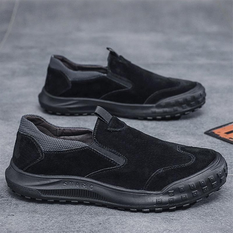 Business Walking Suede Slip On Office Shoes for Men