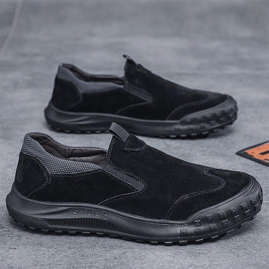 Business Walking Suede Slip On Office Shoes for Men