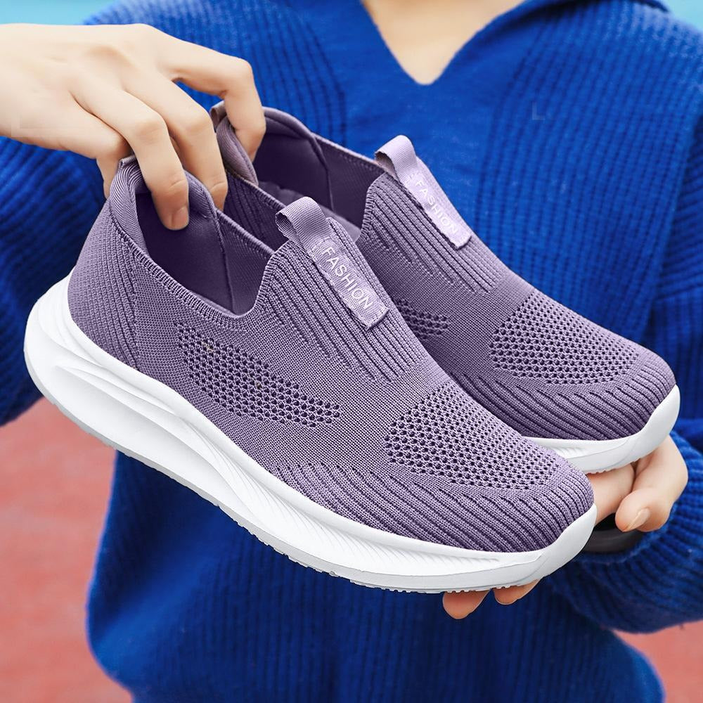 Walking Fashion Mesh Slip-On Lightweight Shoes for Women