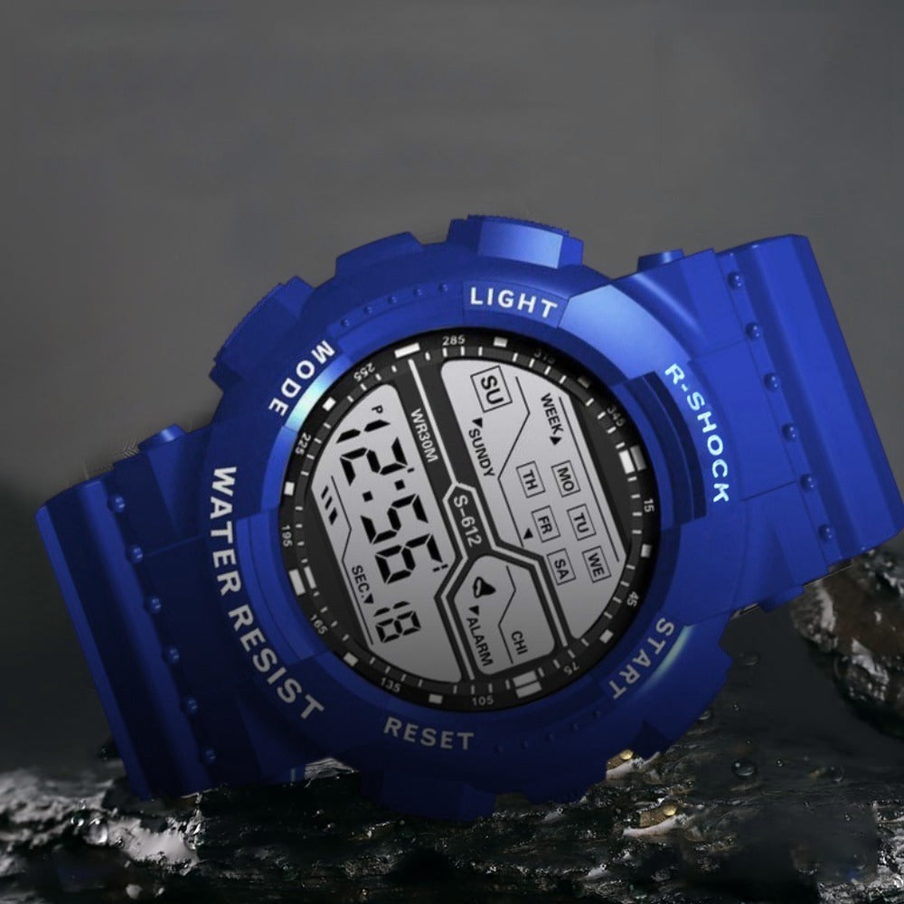 Sports Style LED Screen Digital Watch for Men