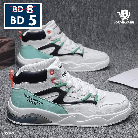 High Top Fashion Latest Casual Thick Sole Shoes for Men