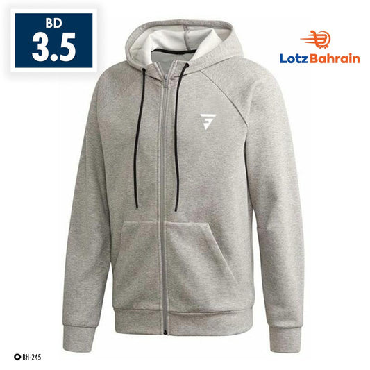 Full Sleeve Solid Hooded Full Sleeve T-shirt for Men