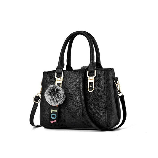 Casual Solid Fashion Faux Leather Hand  Bag for Women