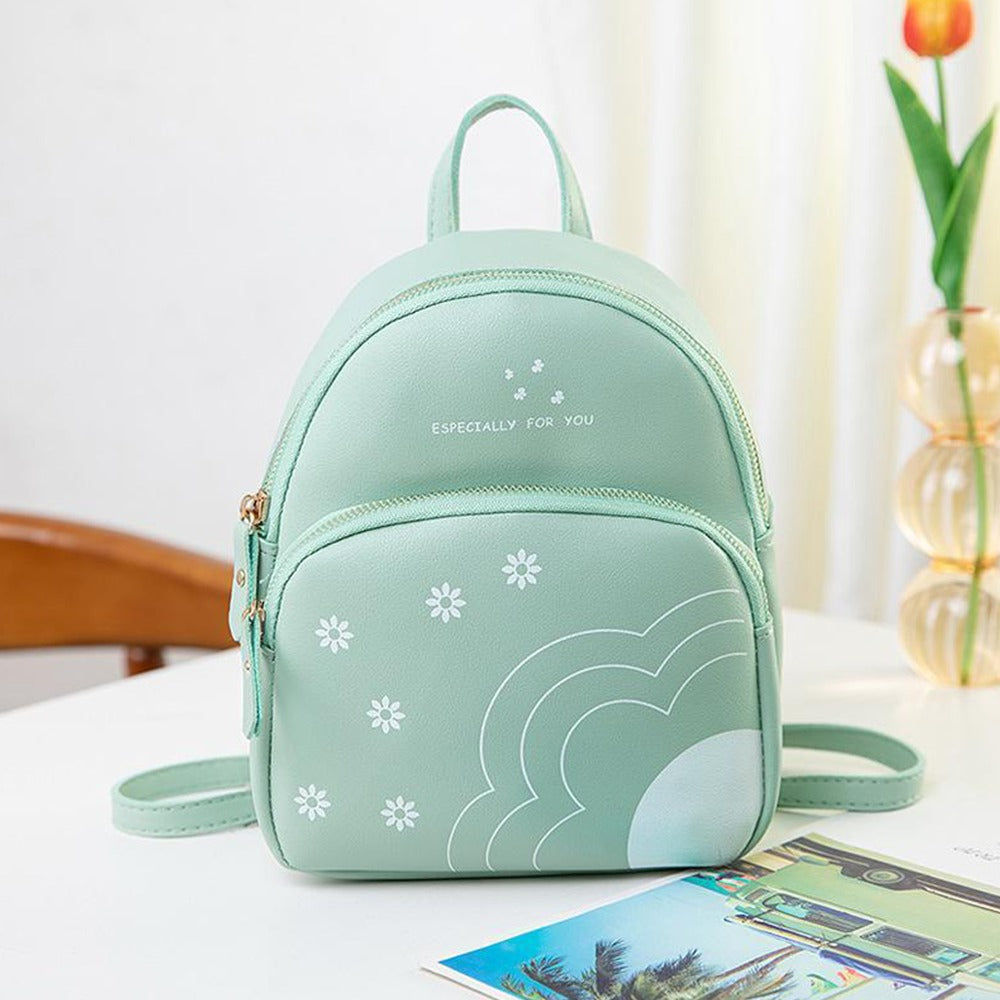 Printed Fashion Travel Backpack Bag for Women