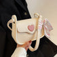 Love Pattern Mini Hand Shoulder Bag for Women