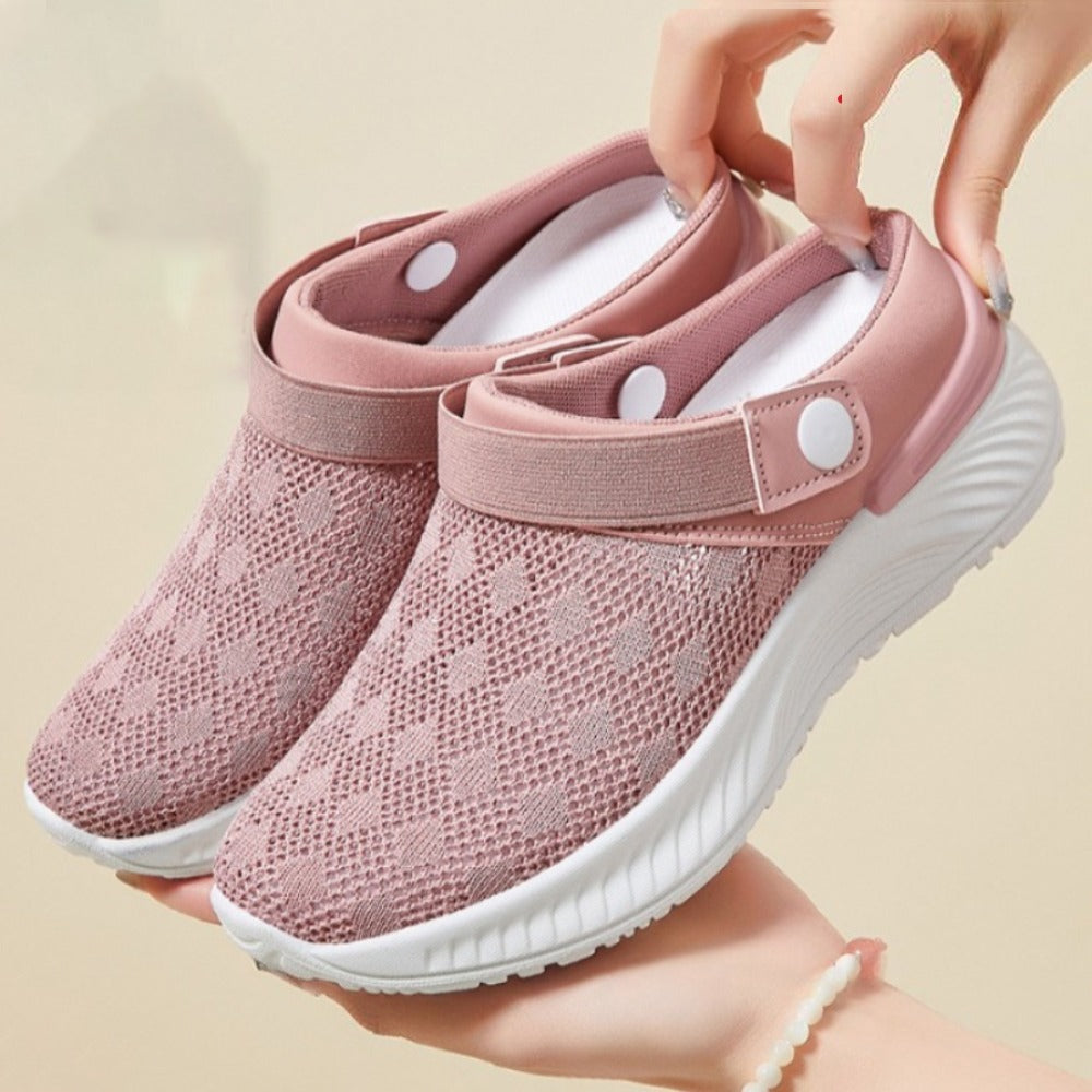 Orthopedic Walking Breathable Slip On Sneaker Sandals for Women