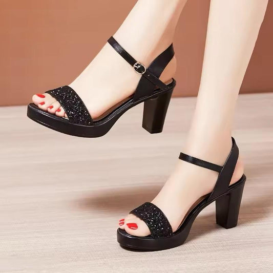 New Strappy Heel Platform Sandals for Women