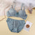 Embroidered Fashion Padded Bra & Panty for Women