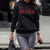 Smile Text Printed Fashion Solid Fashion Hoodies for Women