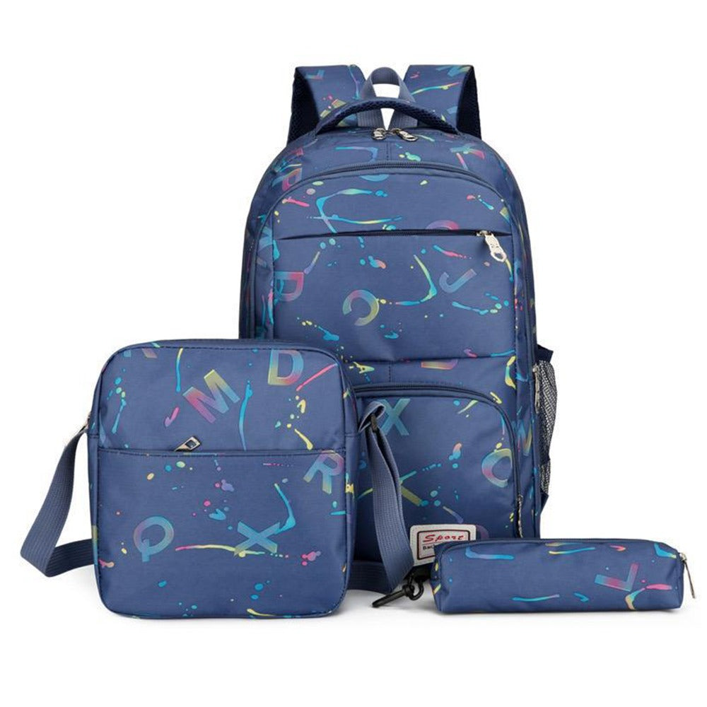 Graphics Printed Fashion Backpack Bag, Side Bag & Pouch for Girls