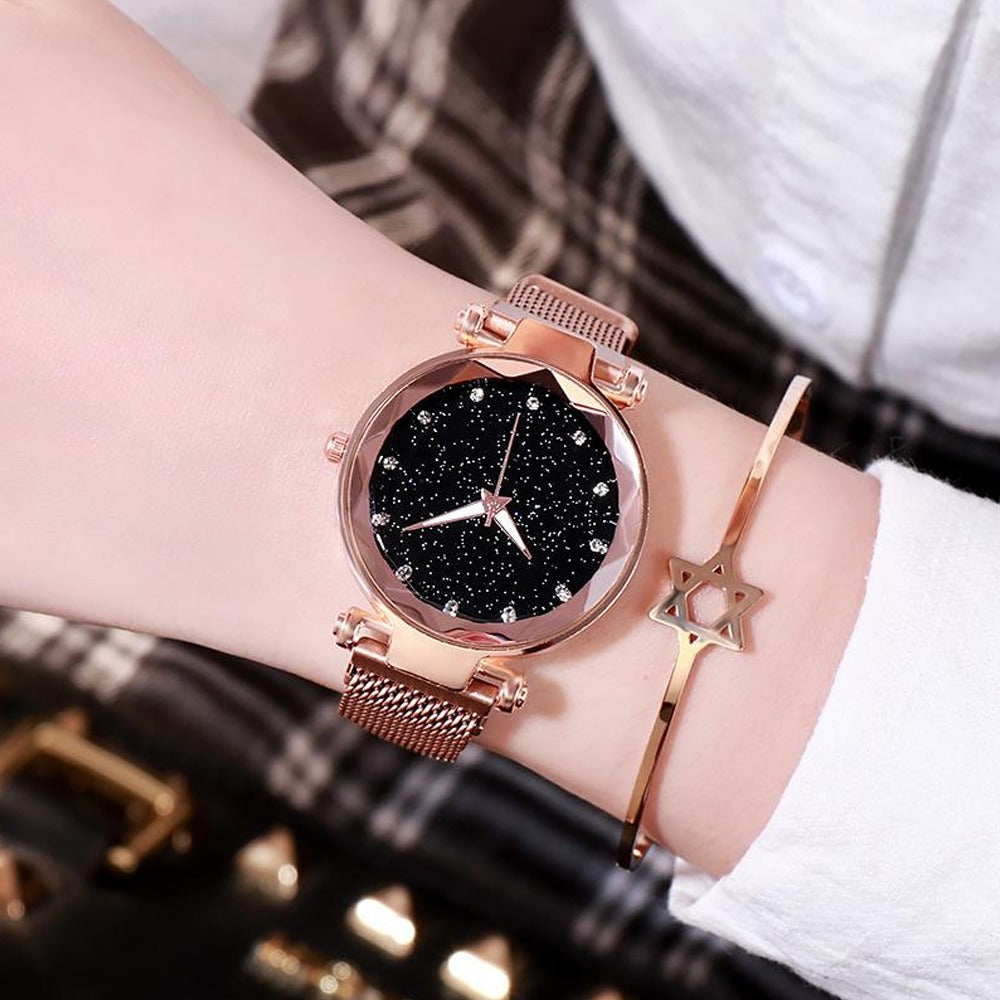 Magnet Analogue Classic Watch for Women
