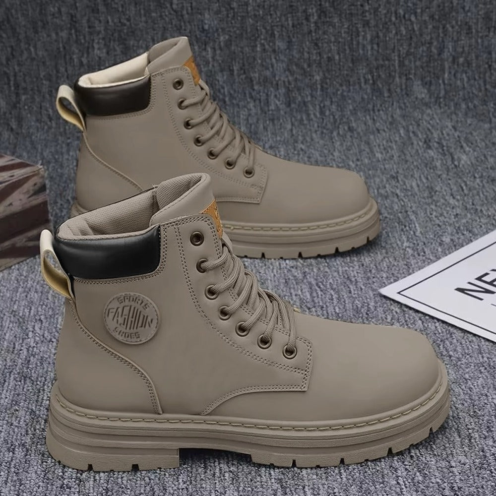 Hight Top Fashion Hiking Riding Boots for Men