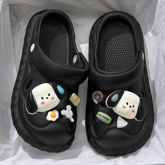 Cute Thick Fashion Character Designed Clogs for Women