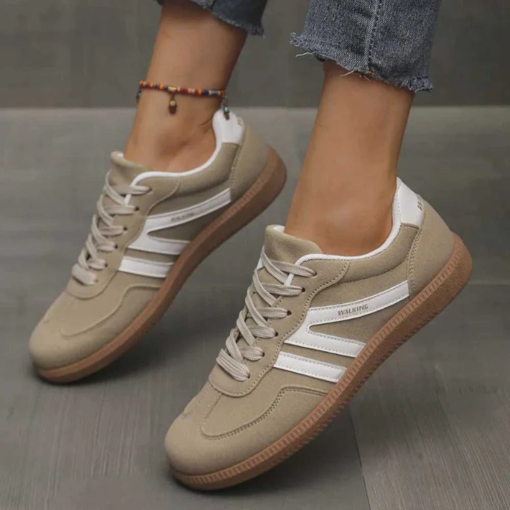Autumn Fashion Lace Up Sneaker Shoes for Women