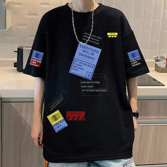 Graphic Printed Trendy Fashion Oversized T-shirt for Men
