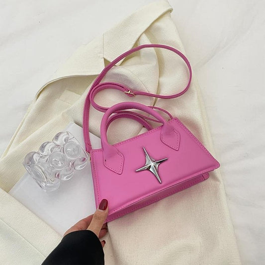 PU Leather Shoulder Tote Handbag for Women