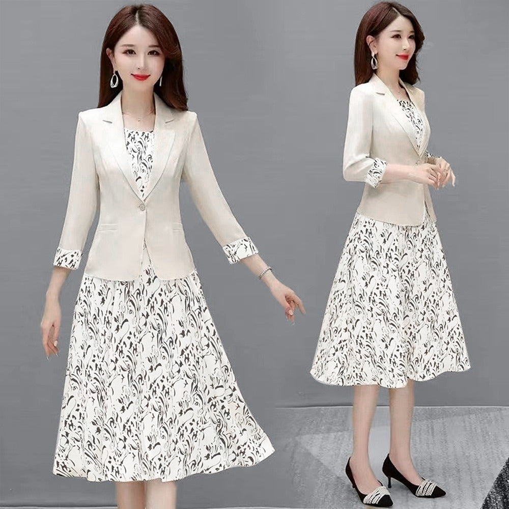 Latest Fashion 3/4 Sleeve T-shirt & Pant Cord Set for Women