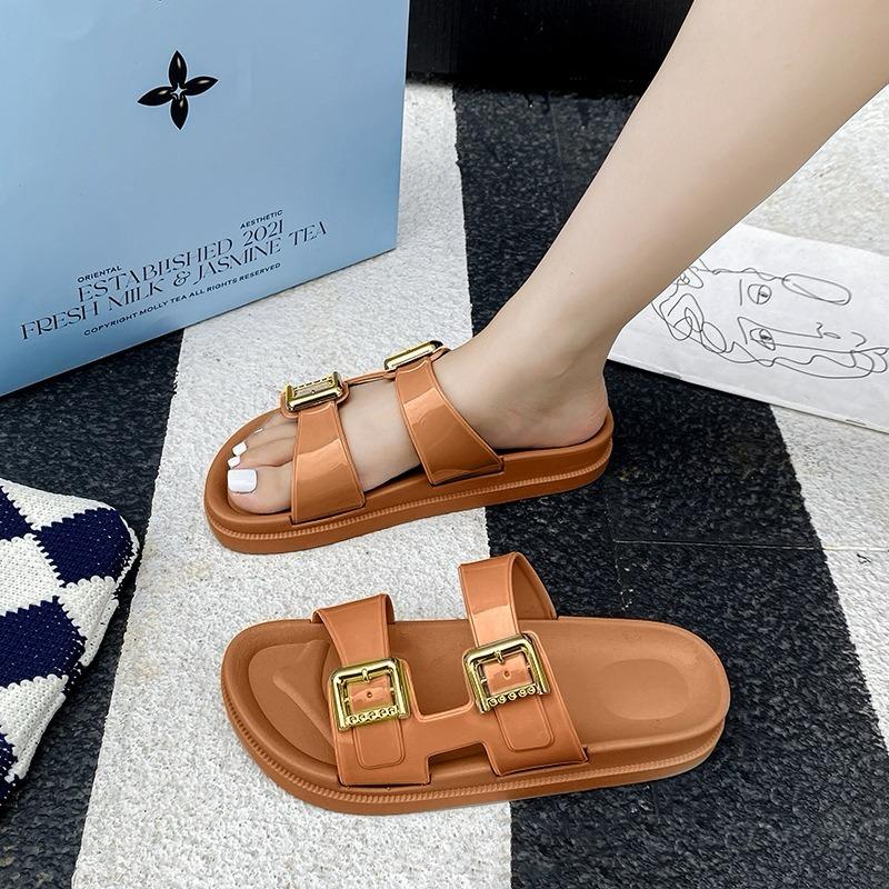 Walking Long Stand Support Buckle Sandals for Women