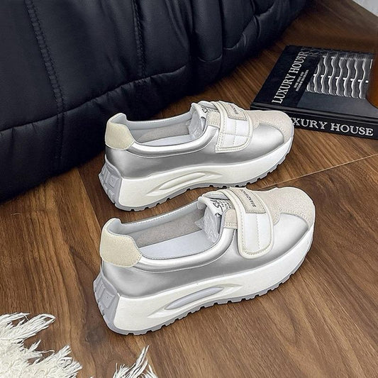 Breathable Platform Canvas Slip Lightweight Shoes for Women