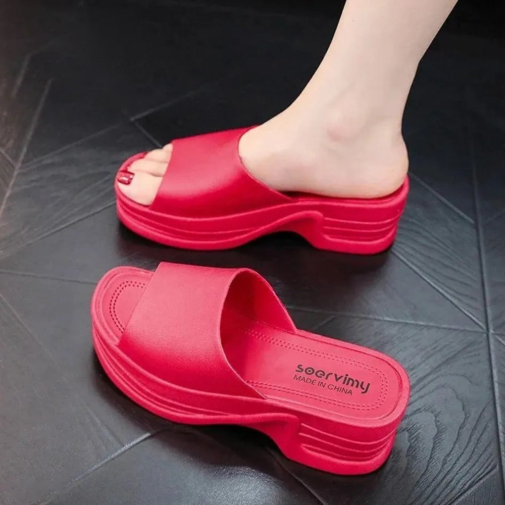 Wedge Fashion Solid Sandals for Women