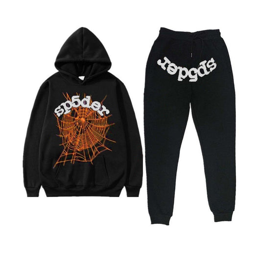Spider Design Fashion Hoodies & Pant for Women