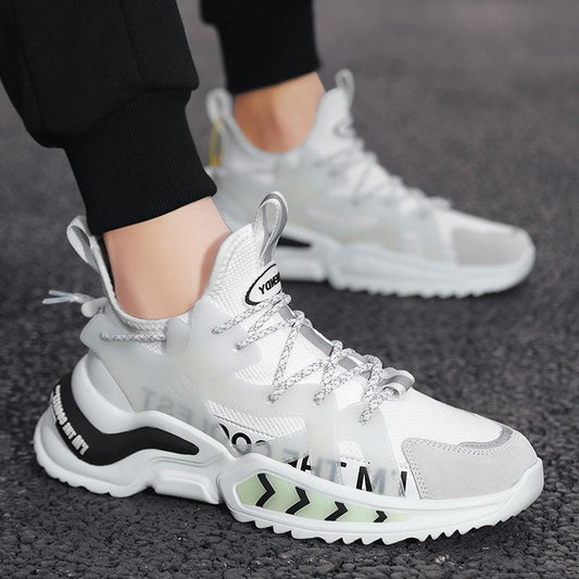 Lace Up Running Mesh Air Fashion Sneakers for Men