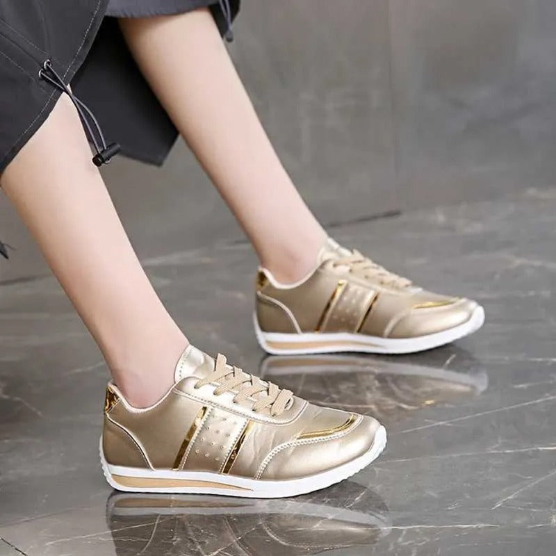 Sports Trainer Fashion Solid Color Sneakers for Women