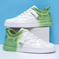 Vulcanized Fashion Dual Color Sneakers for Women