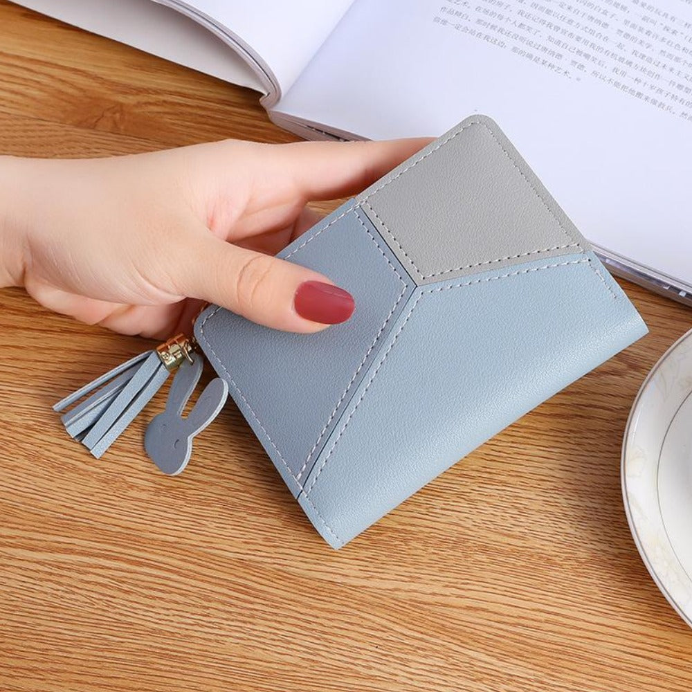 Multicolor Style Card Cash Holder Wallet for Women