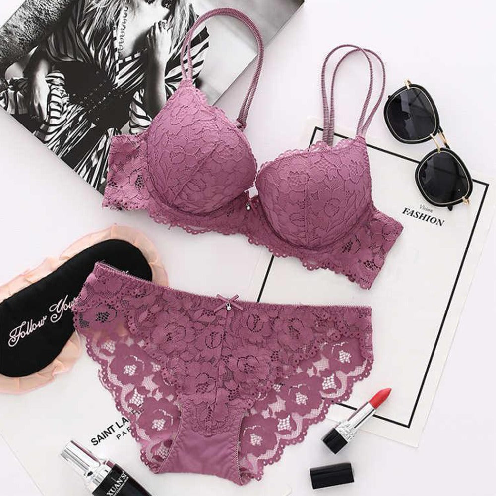 Comfortable Padded Fashion Bra & Panties for Women