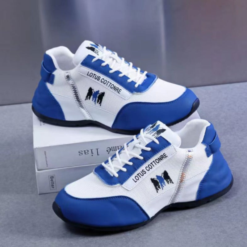 Durable Rubber Sole Lace Up Outdoor Sneakers for Women