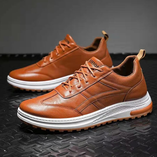 Latest Artificial Leather Solid Office Wear Shoes for Men