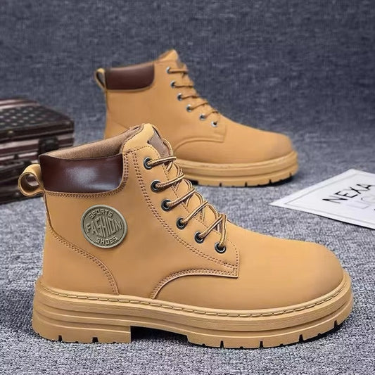 Hight Top Fashion Hiking Riding Boots for Men