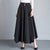 Vintage Oversized Solid Color Button Pants for Women