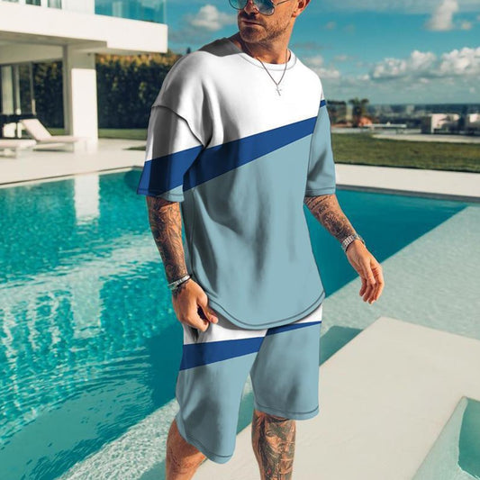 Summer Fit Fashion T-shirt & Shorts for Men