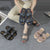 Designer Pattern Flat Casual Slipper Sandals for Women