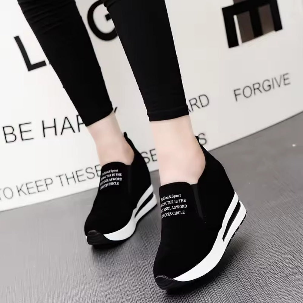 Fashion Thick Sole Slip-On Sneakers for Women