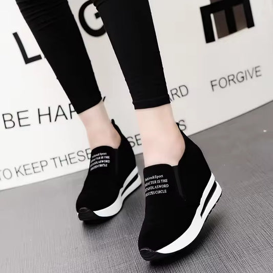 Fashion Thick Sole Slip-On Sneakers for Women
