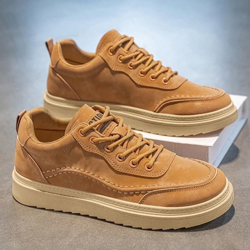 College Wear Round Toe Lace Up Sneaker Shoes for Women