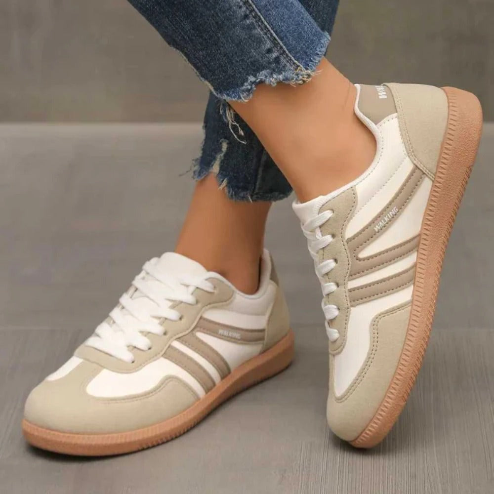 Autumn Fashion Lace Up Sneaker Shoes for Women