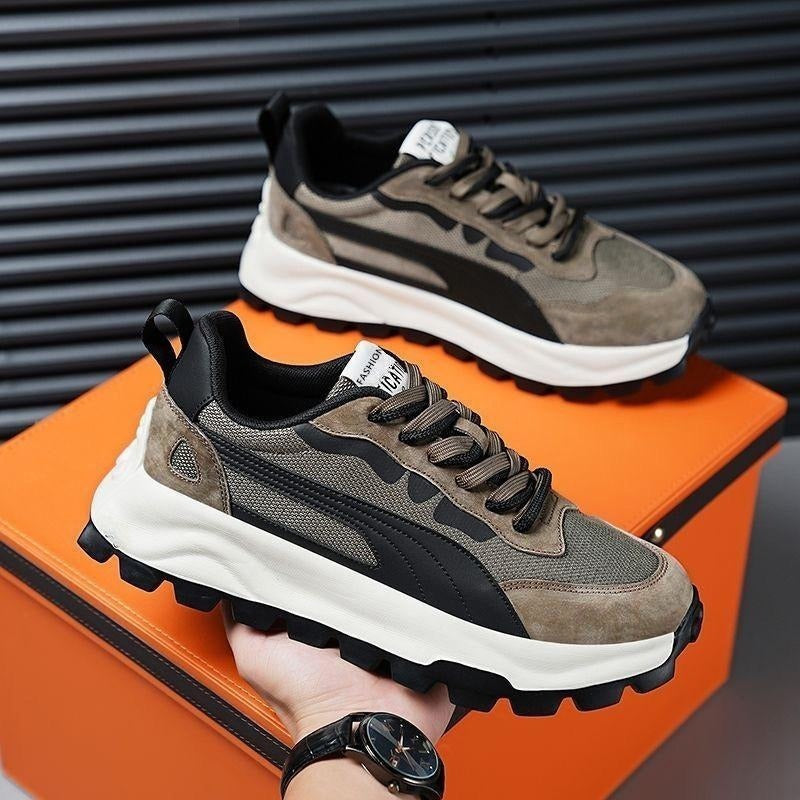 Thick Sole Walking Running Comfortable Sneakers for Men