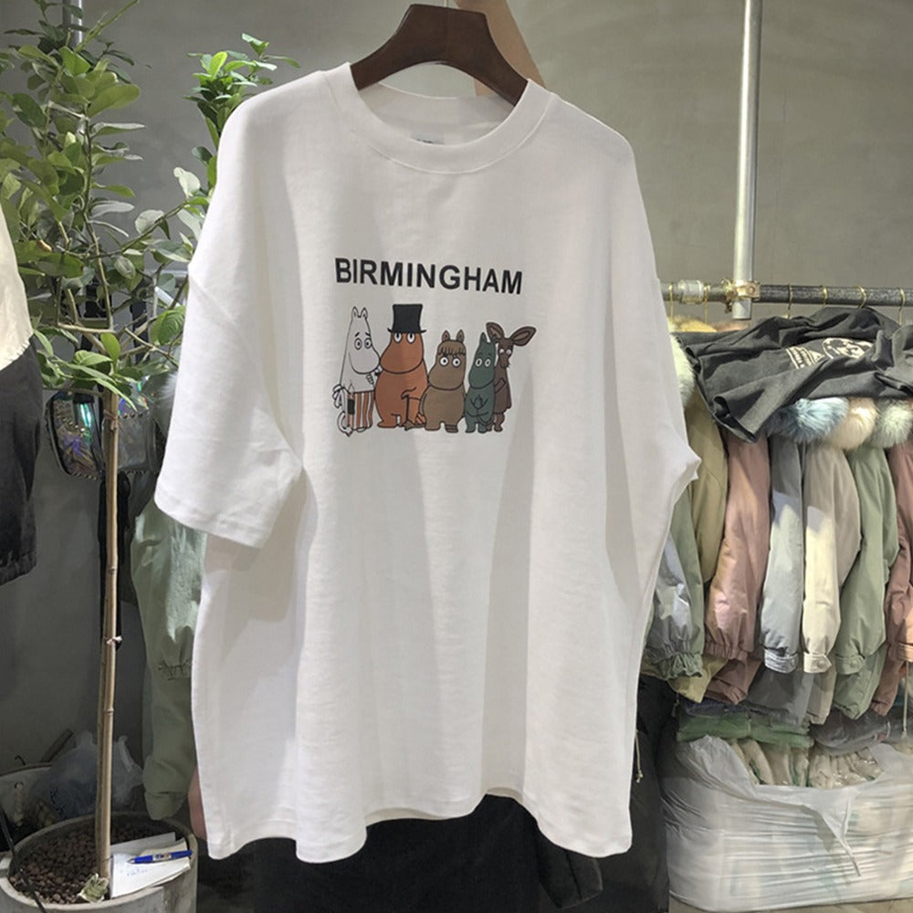 Graphics Printed Fashion Short Sleeve T-shirt for Men