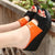 Wedge Dual Color Pattern Casual Sandals for Women