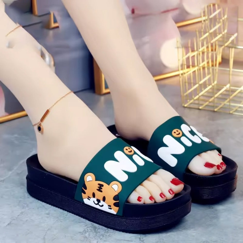 Height Increasing Thick Sole Nice Flip Flop Sandals for Women