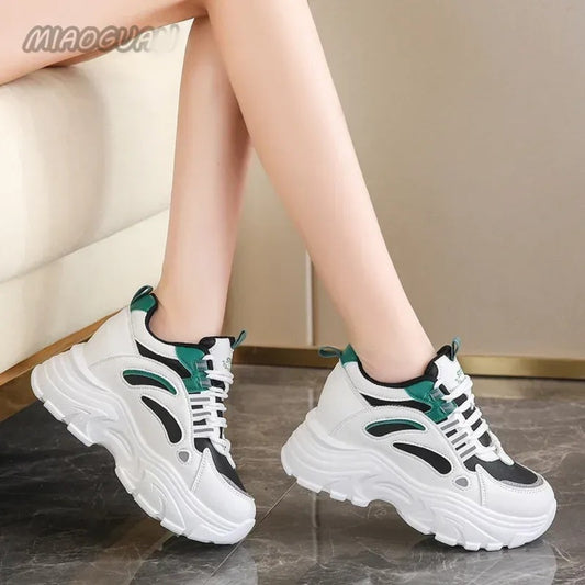 New Walking Comfortable Wedge Sneakers for Women
