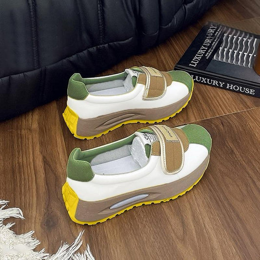 Breathable Platform Canvas Slip Lightweight Shoes for Women