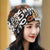 Ponytail Printed Fashion Skull Cap for Women